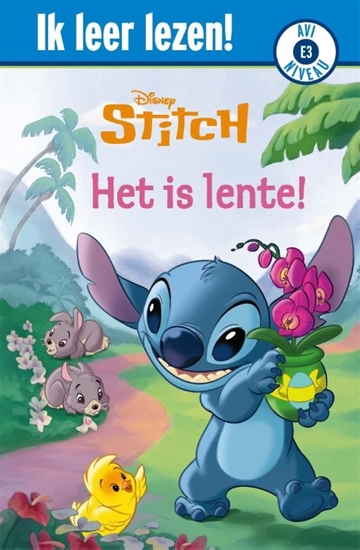 Afbeelding van Ik leer lezen! Disney Stitch - Het is lente!
