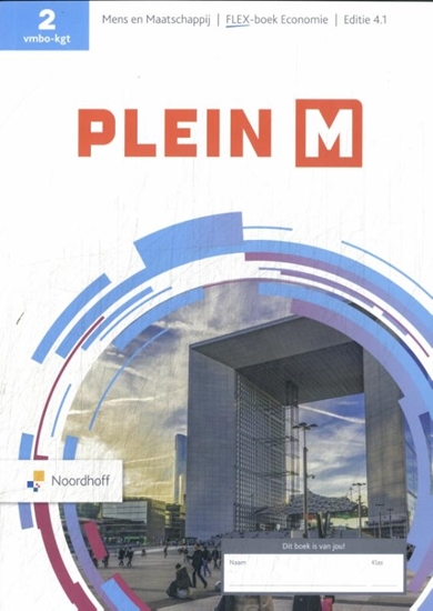 Afbeelding van Plein M vmbo-kgt 2 FLEX boek