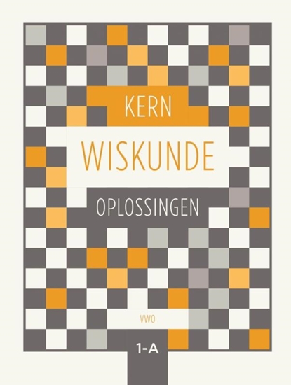 Afbeelding van KERN Wiskunde vwo 1 A oplossingen