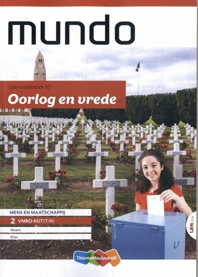 Afbeelding van Mundo Oorlog en vrede 2 vmbo kgt (t/h) Leerwerkboek 10