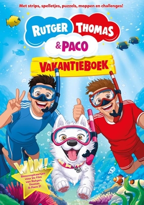 Afbeeldingen van Rutger, Thomas & Paco Het vakantieboek van Rutger, Thomas en Paco