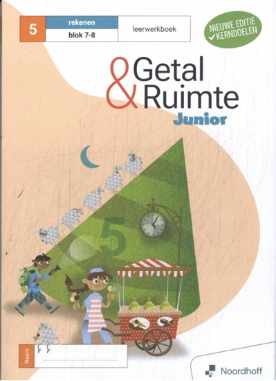 Afbeelding van Getal & Ruimte Junior groep 5 blok 7-8 leerwerkboek