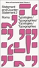 Afbeelding van Statement and Counter-Statement 2: Typologies/Typographies/Topologies/Topographies