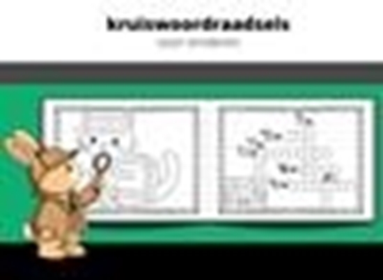 Afbeelding van Educatieve kruiswoordraadsels voor kinderen