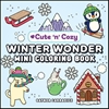 Afbeelding van Cute and Cozy Winter Wonder Mini Coloring Book