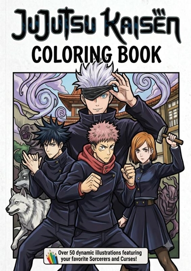 Afbeelding van Jujutsu Kaisen Coloring Book