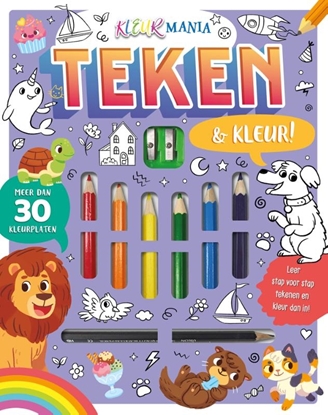 Afbeeldingen van Kleurmania Teken & kleur!
