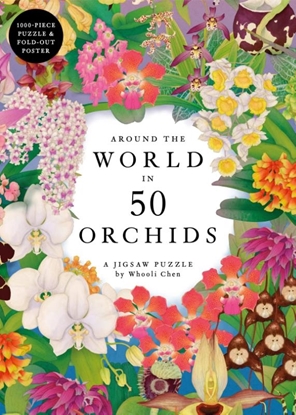 Afbeeldingen van Around the World in 50 Orchids
