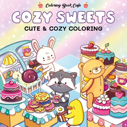 Afbeeldingen van Coloring book cafe Cozy sweets