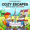 Afbeelding van Coloring book cafe Cozy Escapes