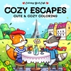 Afbeelding van Coloring book cafe Cozy Escapes