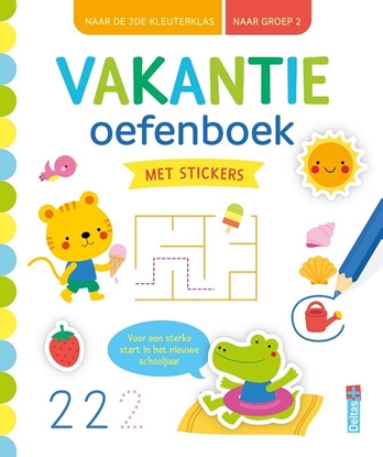 Afbeeldingen van Vakantie oefenboek met stickers