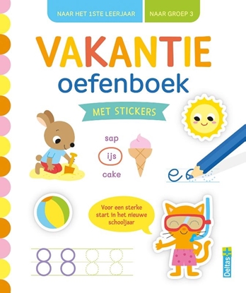 Afbeeldingen van Vakantie oefenboek met stickers