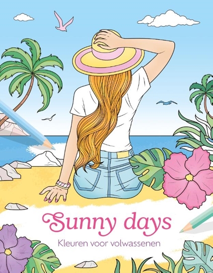Afbeelding van Sunny days - Kleuren voor volwassenen