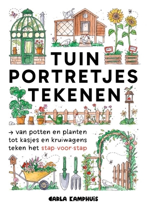 Afbeeldingen van Tuinportretjes tekenen