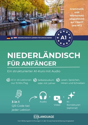 Afbeeldingen van Niederländisch für Anfänger – Ein strukturierter A1-Kurs mit Audio (Nederlands voor Duitstaligen)