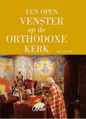 Afbeeldingen van Een open venster op de orthodoxe kerk