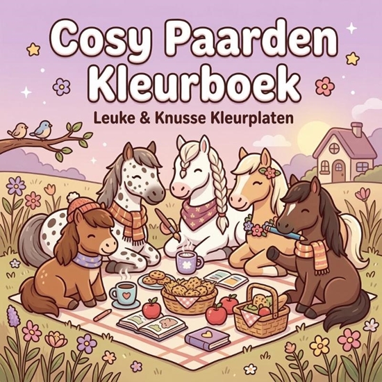 Afbeelding van Cozy Paarden Kleurboek