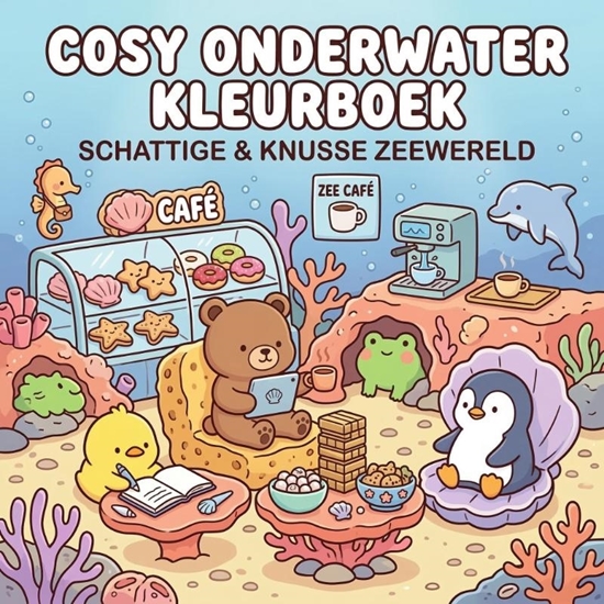 Afbeelding van Cozy Onderwater Kleurboek