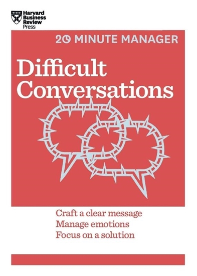 Afbeelding van 20-Minute Manager Difficult Conversations (HBR 20-Minute Manager Series)
