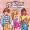 Afbeelding van Cozy & cute kleurboek Belly Bean Co. Cozy & cute met fashion