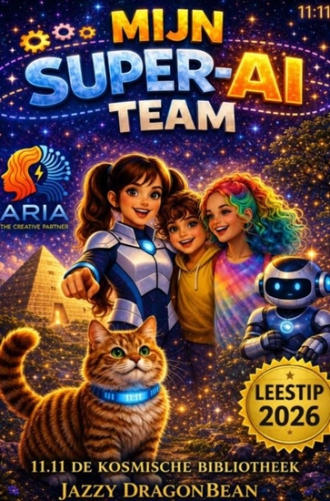 Afbeelding van MIJN SUPER AI TEAM - Het boek waarmee jij de baas leert blijven