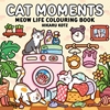 Afbeelding van Hikaru Kotz Colouring Books Cat Moments: Meow Life Colouring Book for All Ages