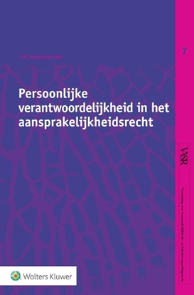 Afbeeldingen van Persoonlijke verantwoordelijkheid in het aansprakelijkheidsrecht