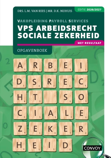 Afbeelding van VPS Arbeidsrecht Sociale Zekerheid 2026/2027 Opgavenboek
