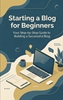 Afbeelding van Starting a Blog for Beginners