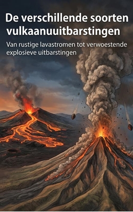 Afbeeldingen van De verschillende soorten vulkaanuitbarstingen
