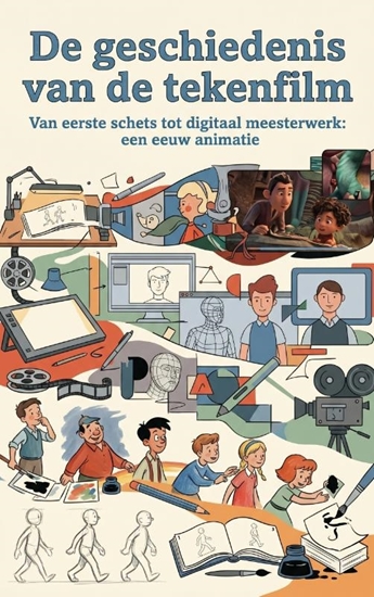 Afbeelding van De geschiedenis van de tekenfilm