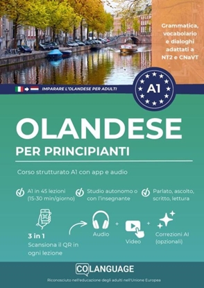Afbeeldingen van Imparare l'olandese per principianti: Corso strutturato A1 con app e audio