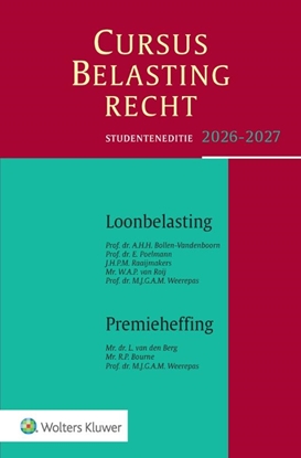 Afbeeldingen van Cursus Belastingrecht Loonbelasting/Premieheffing 2026-2027