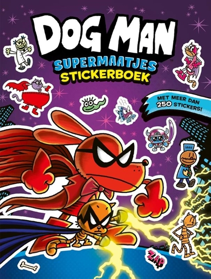 Afbeelding van Dog Man Supermaatjes stickerboek