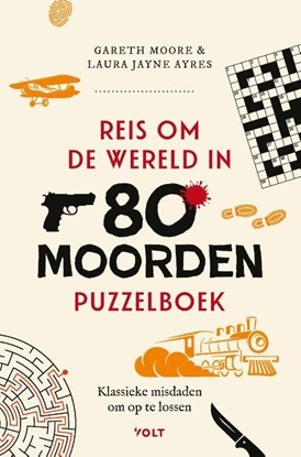 Afbeeldingen van Reis om de wereld in 80 moorden puzzelboek