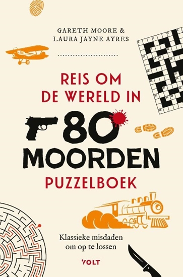 Afbeelding van Reis om de wereld in 80 moorden puzzelboek