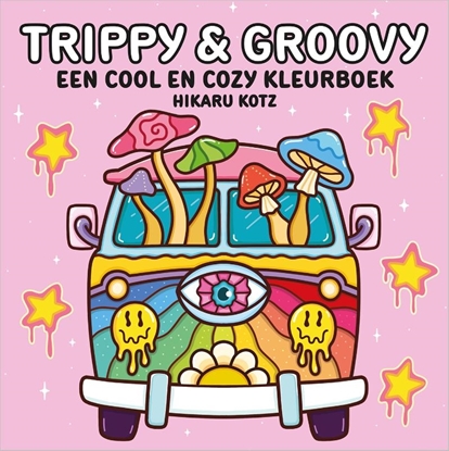 Afbeeldingen van Trippy & Groovy – een cool en cozy kleurboek
