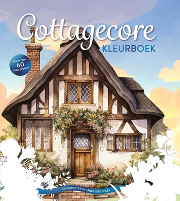 Afbeeldingen van Cottagecore kleurboek