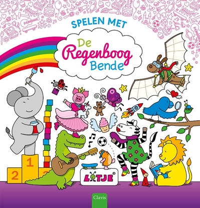 Afbeeldingen van De Regenboogbende Spelen met de Regenboogbende