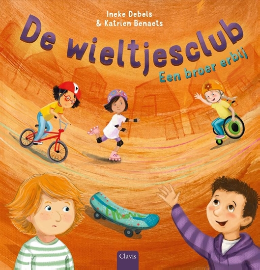 Afbeelding van De wieltjesclub De wieltjesclub. Een broer erbij