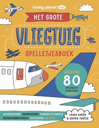 Afbeeldingen van Het grote vliegtuig spelletjesboek