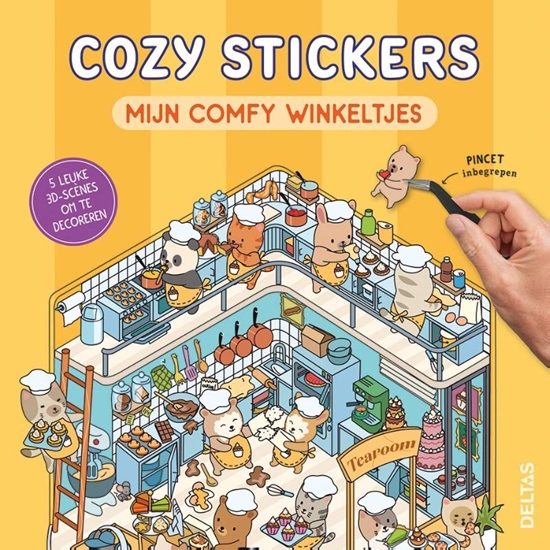 Afbeelding van Cozy Stickers - Mijn comfy winkeltjes