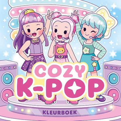 Afbeeldingen van Cozy K-pop kleurboek