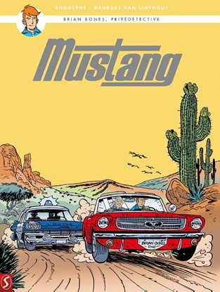 Afbeeldingen van Brian Bones, privédetective Mustang