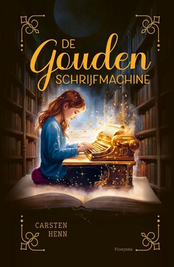 Afbeelding van De gouden schrijfmachine