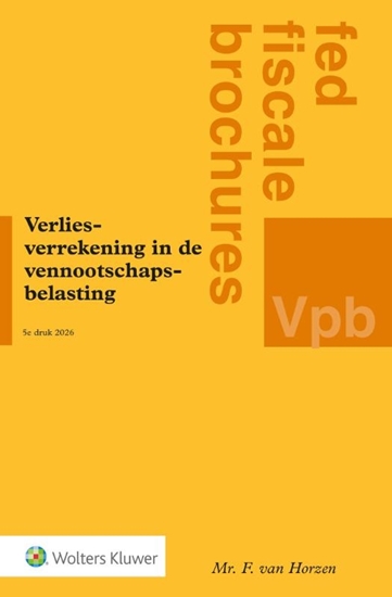 Afbeelding van Verliesverrekening in de vennootschapsbelasting