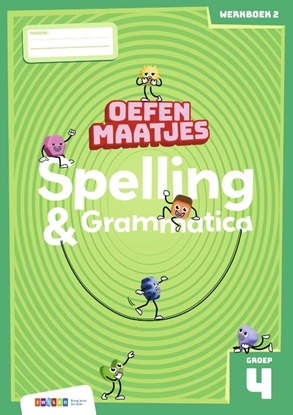 Afbeeldingen van Oefenmaatjes Spelling & Grammatica groep 4 werkboek 2