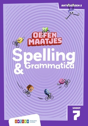 Afbeeldingen van Oefenmaatjes Spelling & Grammatica Groep 7 antwoordenboek 2