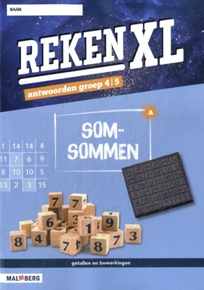 Afbeeldingen van RekenXL groep 4/5 Antwoordenboek